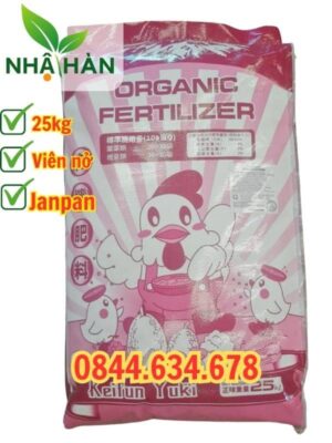 Phân gà Nhật Bản - bao 25kg